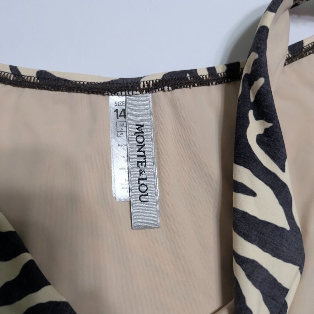 The Monte and Lou  Bikini Zebra Bottom - size 14 - Picture 7 of 7